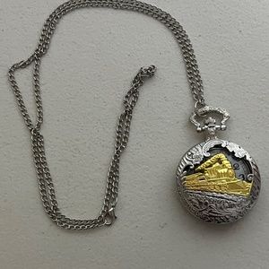 Harry Potter Hogwarts Train Pocket Watch Watches Clock